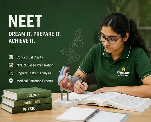 NEET Preparation Classroom Coaching at Kaulguds Academy, Aundh, Pune